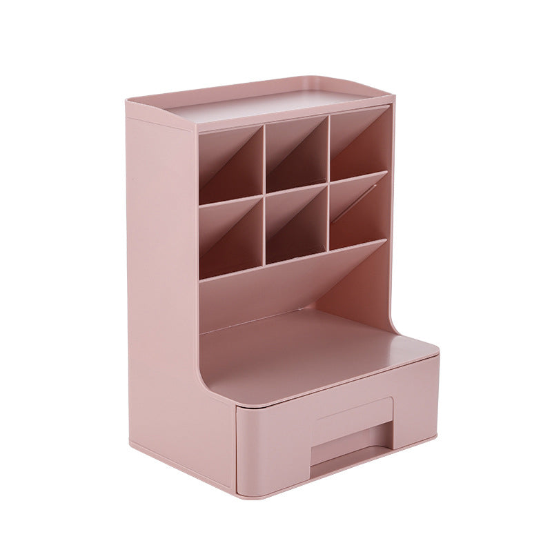 Desktop Storage Box Ins Oblique Insertion Pen Container Office Stationery Marker Makeup Cosmetics Eyebrow Pencil Storage