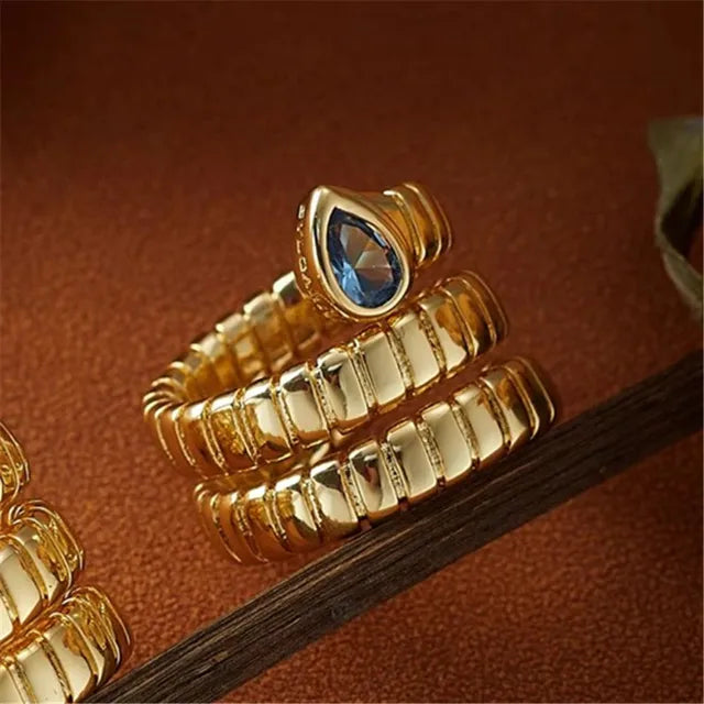 Brass Irregular Braided Open Bracelet for Women Jewelry Personality Bangle Luxury Style Europe And America Metal Gold Color