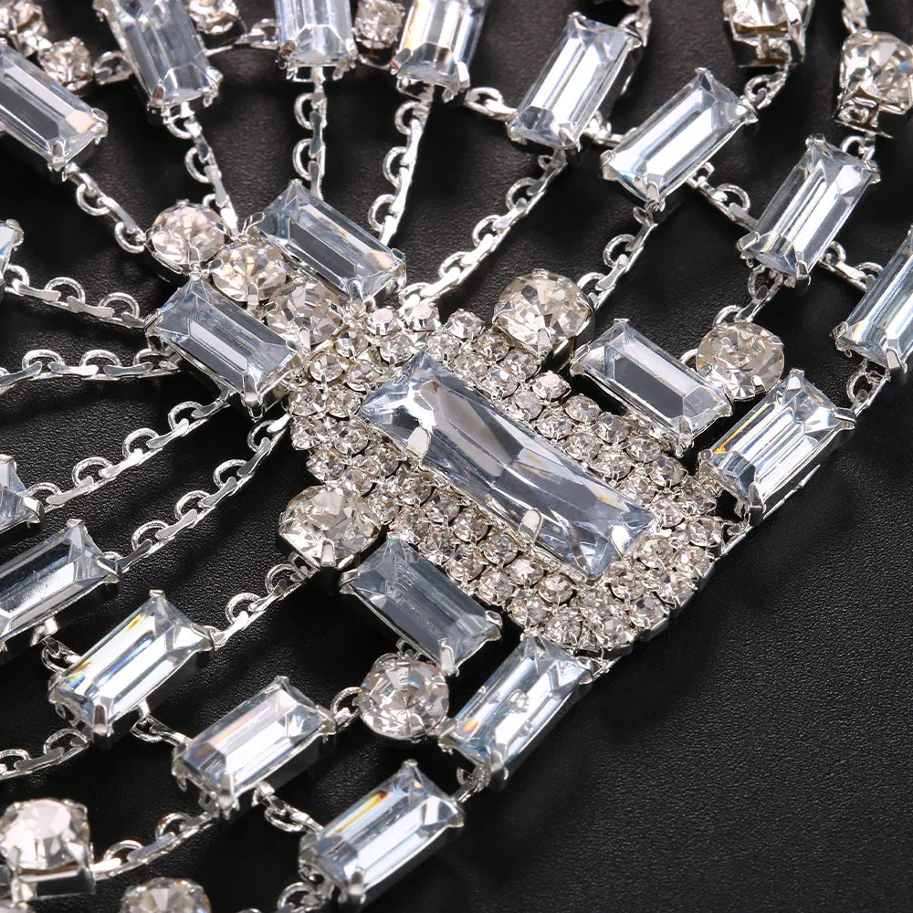 Rhinestone Bridal Headband Hat