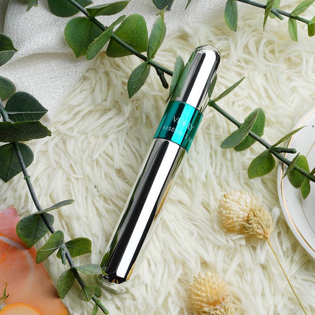2 in 1 double ended 4d silk fiber mascara
