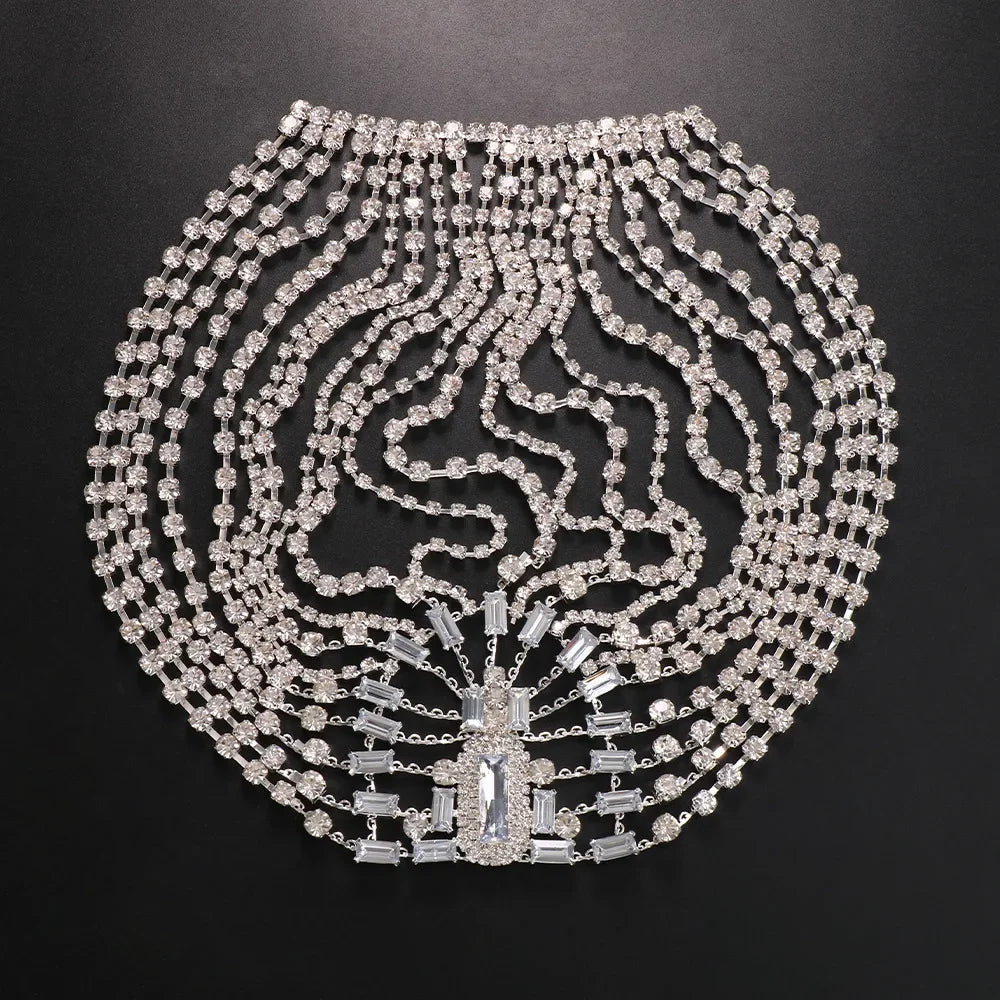 Rhinestone Bridal Headband Hat