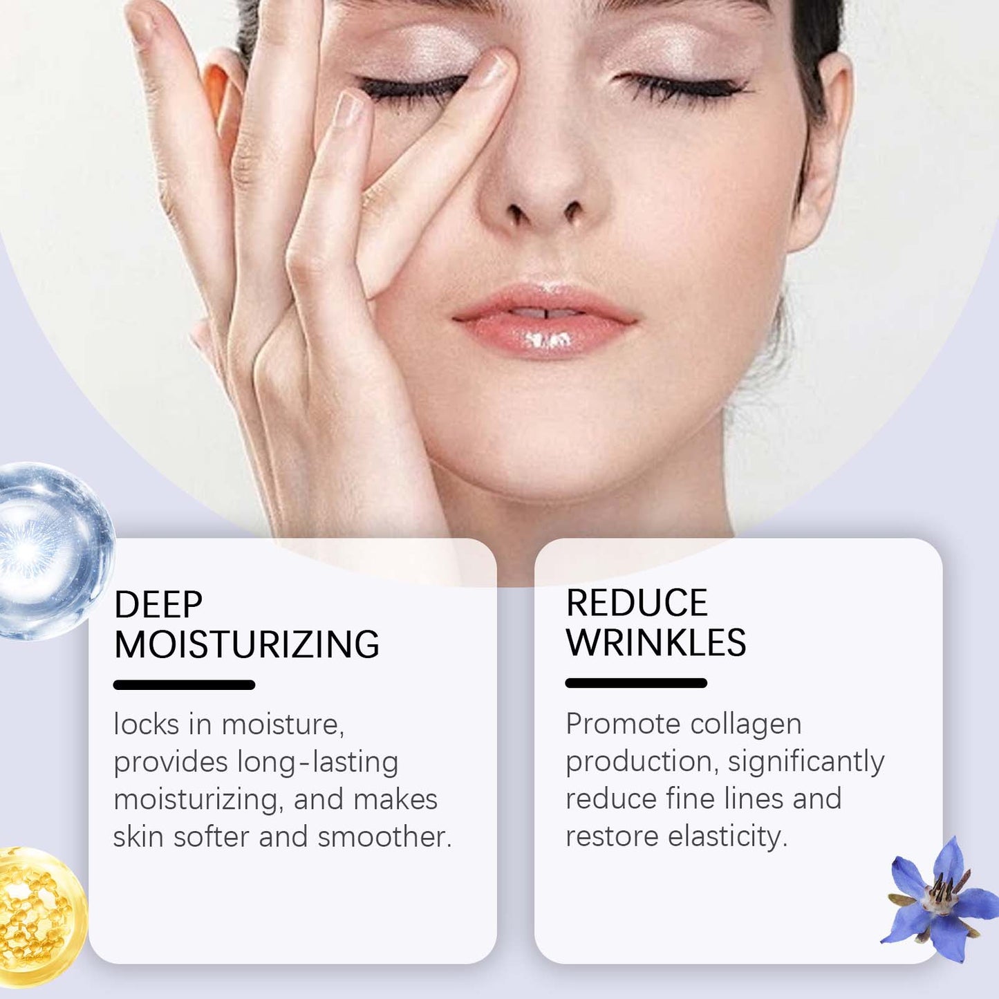 Facial Firming Serum Moisturizes And Moisturizes Facial Skin Gently And Nourishes Daily Skincare