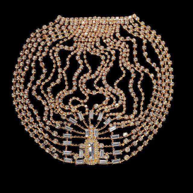 Rhinestone Bridal Headband Hat