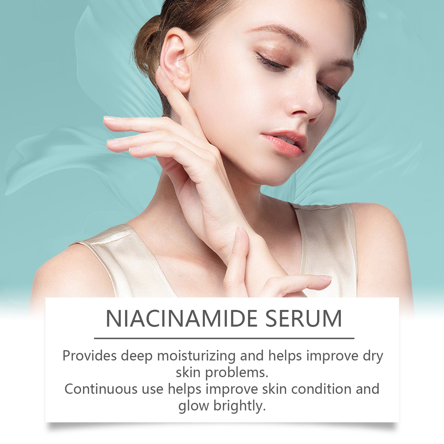 Nicotinamide Brightening Serum, Gently Nourishing, Hydrating And Brightening Facial Skin Moisturizing And Skincare Essence