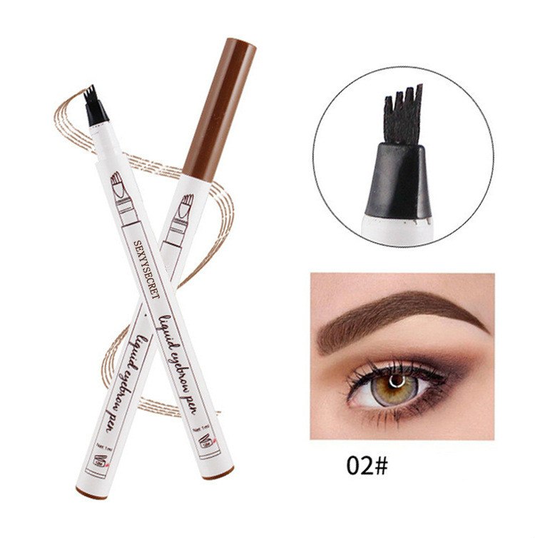 4 Colors 4 Head eyebrow pencil microblading