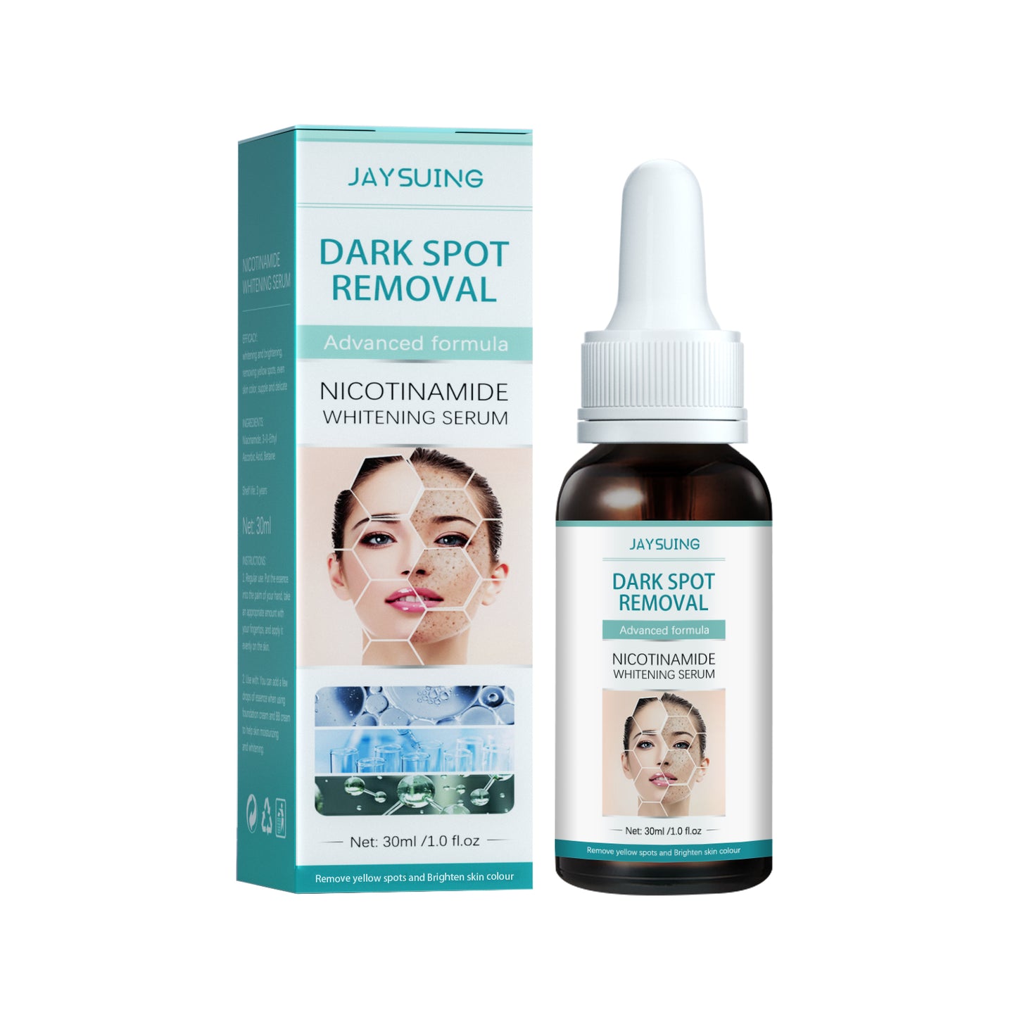 Niacinamide Serum, Skin Lightening Spots, Shrinking Pores, Hydrating, Anti-wrinkle And Skincare Serum