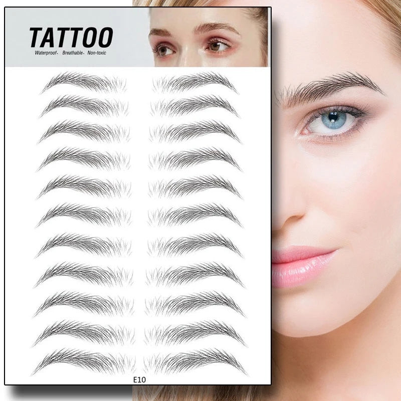 Magic 4D Hair-like Eyebrow Tattoo Sticker