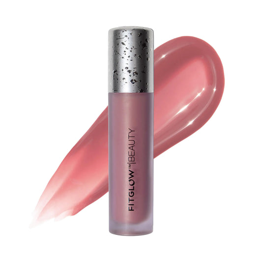 FITGLOW Beauty - Lip Color Serum | Vegan Woman-Owned Clean Beauty (Nudie - Pink Nude)